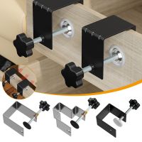 iho✲  Drawer Front Installation Clamps with Anti-Slip Adjustable Aid Clamp Woodworking Jig Cabinet