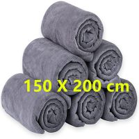 【CC】 bath towel quick-drying multifunctional swimming fitness sports yoga gray towel