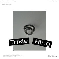 Ctrlshift - Trixie silver ring