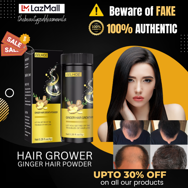 ginger Hair Growth Powder essence ] nourishing hair for men women effective hair loss problem