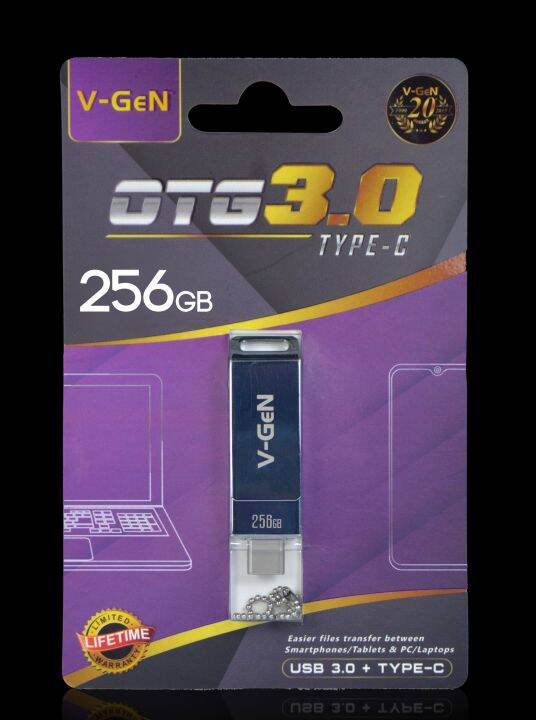 USB OTG Type C 256GB 3.0 VGEN | Lazada Indonesia