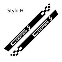 2pcs Car Long Side Stripe Sticker For Mini Cooper R56 R57 R58 R50 R52 R53 R59 R61 Countryman R60 F60 F55 F56 F54 DIY Accessories