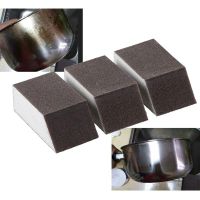 Sponge Rust Eraser Descaling Emery Cleaning Carbide Stove Top Pot Tools