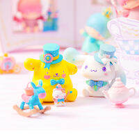 Sanrio ฝันใหม่ Melody ของฉันตัวเลข Cinnamoroll Kuromi หูใหญ่เครื่องประดับสุนัขมือทำลอเรลสุนัขรูปแบบสะสมน่ารักสาวของขวัญ