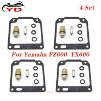 4เซ็ตสำหรับ YamahaFZ600 1986-1988 YX600เรเดียน1986-1990 YX FZ 600รถจักรยานยนต์คาร์บูเรเตอร์ชุดซ่อม