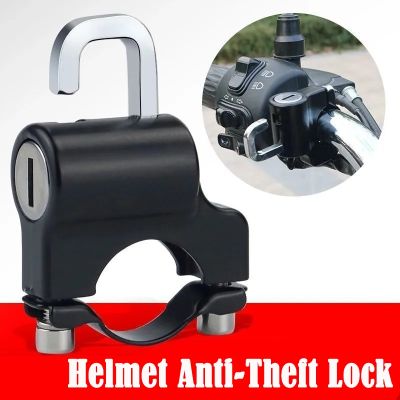 【hot】❀✚₪  Helmet Lock Motorcycle Electric Alloy Anti-Theft Fixed Multifunction Holder Bracket Handlebar Accessories