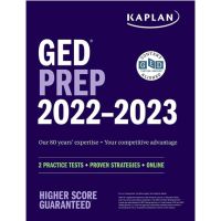 Yes, Yes, Yes ! &amp;gt;&amp;gt;&amp;gt;&amp;gt; ตัวเล่มจริง หนังสือภาษาอังกฤษ GED Test Prep 2022-2023: 2 Practice Tests + Proven Strategies + Online (Kaplan Test Prep)