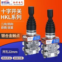 Hongkai manufacturers cross rocker master switch HKL-C24/C22 four-way self-resetting aperture 22 spot second delivery