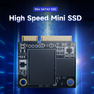 KingSpec เอ็มซาต้า SSD บางเฉียบ128GB 256GB 512GB 3.0 HDD SATA สำหรับแท็บเล็ตพีซี HD ดิสก์ฮาร์ดไดรฟ์แล็ปท็อป MSATA ครึ่งขนาด Zlsfgh