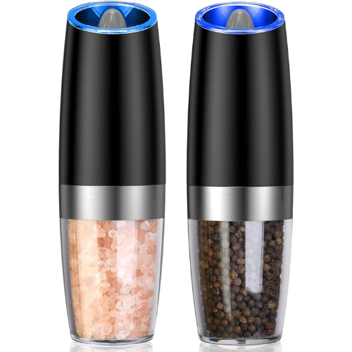 F2 Gravity Sensing Electric Salt And Pepper Grinder Set With