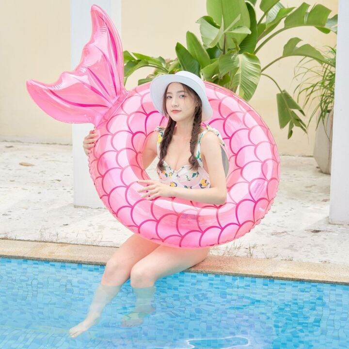 mermaid-pool-float-circle-inflatable-swimming-ring-adult-pool-floating-kids-ring-swim-pool-toys-for-beach-party-air-mattress