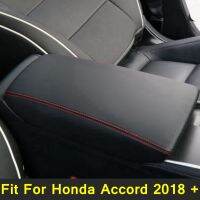 รถที่เท้าแขนกลางกล่องกรณีการป้องกันหนัง PU ตกแต่งซอง Pad Mat สำหรับ Honda Accord 2018-2020อุปกรณ์ตกแต่งภายใน