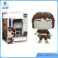 จัดส่งรวดเร็วมากฟันโกะป็อบ! ภาพยนตร์ลอร์ดออฟเดอะริง Frodo Baggins 3.75 "การไล่ล่าตัวแปรฟิกเกอร์ไวนิล