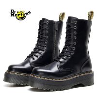 Doc Dr. Martens 1490ดั้งเดิมคลาสสิก10หลุมรองเท้าบูท Martin ยาวสูง-รองเท้าสำหรับทำงานแฟชั่นธุรกิจรองเท้าบู๊ตหนา