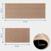 Anti-slip Indoor Doormat Small or Large Doormat Washable Carpet Welcome Doormat All-inclusive Woven Kitchen Mat Sitting Room Mat