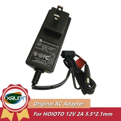 Genuine HOIOTO 12V 2A 24W 5.5x2.1mm Switching AC Adapter Charger Monitor Power Supply ADS-26SGP-12 12024E ADS-24S-12 1224GPCU 🚀