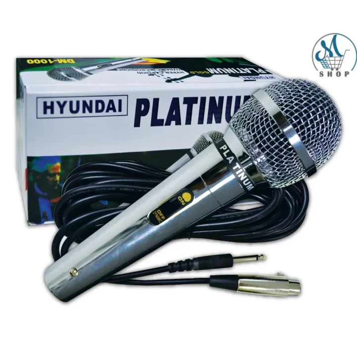 【BRMT2Y6h】Hyundai Platinum Microphone DM-1000 | Lazada PH