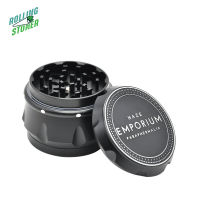 Haze Emporium Grinder V.4 Deep Black 4 Layer Metal Herb Grinder 63MM Aluminum Grinder