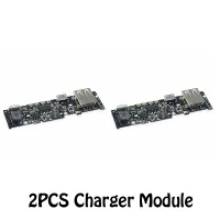 2ชิ้น PCB Boost โมดูลแบตเตอรี่18650โมดูลแผงวงจรที่ชาร์จแบบ DIY