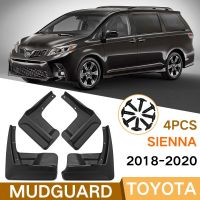 Mud Flaps For Toyota Sienna 2018-2020 MudFlaps Front Rear Fender Car Accessories