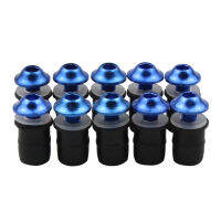 10PCS กระจกรถจักรยานยนต์กระจกหน้ารถ Fairing Bolt ชุดสกรู Well Nuts M5 16mm Lug Nuts Motor Bike อุปกรณ์เสริม-shiyuanmaoshangmao