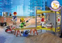 Playmobil 70446 Construction Scaffolding with Workers ชุดก่อสร้าง คนงานก่อสร้างพร้อมนั่งร้าน