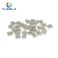 100PCS DC12V 50mA Micro Button Tact Switch SMD 4Pin 3X4X2.5MM White Tactile Tact Push Button Micro Switch Momentary 3x4x2.5mm