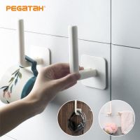 {XIAO AO} Hooks Sticky Hook Storage Hanging Self Adhesive Household Practical Wall Door Storage Holder Strong Hanger Rack