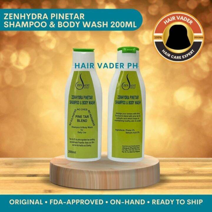 ⊕♚ Zenhydra Pine Tar Shampoo for Dandruff Psoriasis Eczema Irritated