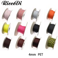 3M/Lot 4mm Wire Protecting Nylon Tight PET Expandable Tight Braided PET Expandable Sleeving Insulation Sheathing Braided Sleeves