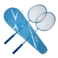 【cw】2pcs Badminton Rackets and Carrying Bag Set Badminton Racquet Set Indoor Outdoor Sports Accessory Badminton 【hot】