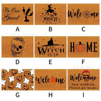 9 Styles Halloween Doormat Doormat Rugs Anti-Slips Indoor Entrance Rug Floor Mats Halloween Decorations(40*60cm/45*75cm)