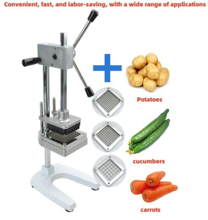 Commercial Manual French Fries Cutter Potato Chips Vegetables