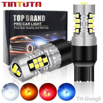 【hot】№▥  TINTUTA 1PC T20 W21/5W 7443 W21W 7440 Car Led Lamp 3030 21SMD Lights Reversing