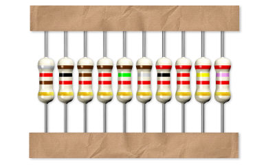 Resistor Kit - 5% 1/4W 820 1K, 1.1K, 1.2K, 1.5K, 1.8K, 2K, 2.2K, 2.4K, 2.7K - COPA-0315