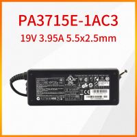 อะแดปเตอร์ไฟ PA3715E-1AC3 19V 3.95A 75W 5.5*2.5มม. สำหรับ L350 L300ดาวเทียมโตชิบา L450โน๊ตบุ๊ค L600