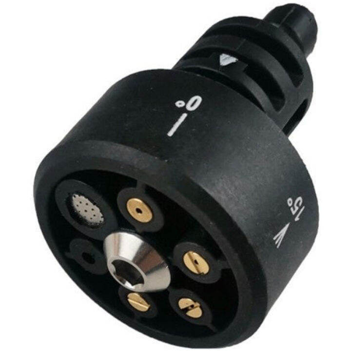 Plastic 6 in 1 Adjustable Nozzle for 1/4inch High Pressure Cordless