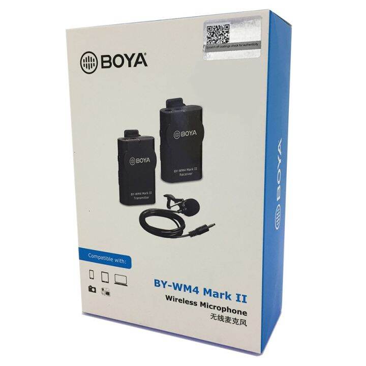 best-seller-boya-by-wm4-ไมโครโฟน-สำหรับไลฟ์สด-สำหรับสมาร์ทโฟน-กล้อง-ตัดสียงรบกวน-boya-by-wm4-live-microphone-for-smartphone-camera-ที่ชาร์จ-หูฟัง-เคส-airpodss-ลำโพง-wireless-bluetooth-คอมพิวเตอร์-โทรศ