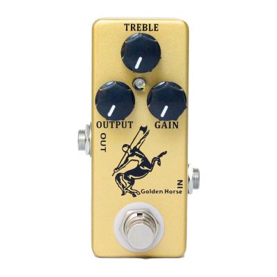 MOSKY Golden Horse Guitar Pedal Overdrive Guitar Effect Pedal Full Metal Shell True Bypass Guitar Parts &amp; Accessories