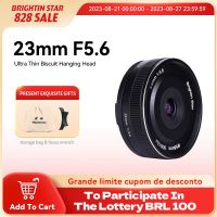 Brightin Star กล้อง F5.6 23มม. กระจกมุมกว้างเลนส์พอร์เทรตสำหรับ Canon Sony Nikon Z Leica Panasonic L Mount เลนส์ ZVE10 FX30