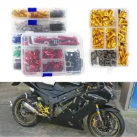 Motorcycle Screws Nuts Kit Set Accessories For YAMAHA XVS 650 DRAG STAR 400 TRACER 700 For KAWASAKI Z250SL KLX 250 ZR7