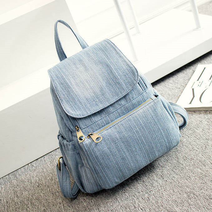 casual-denim-women-backpack-large-capacity-high-quality-canvas-jeans-student-schoolbag-travel-knapsack-rucksack-mochila-blue