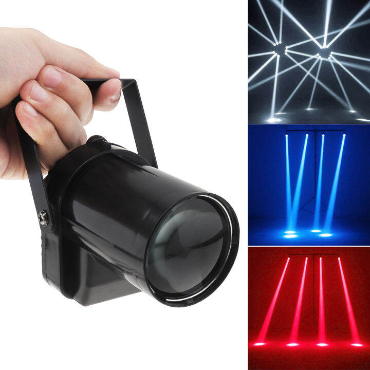 5W LED Effect Stage Lighting Beam Spotlight Light Party KTV DJ Bar