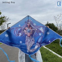 Jettingbuy ว่าวของเล่นกลางแจ้งเชือกว่าว,ว่าวของเล่นว่าวการ์ตูนบั๊กกี้