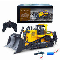 1:16 1554รถบรรทุกควบคุมระยะไกล11ch Rc Bulldozer เครื่องในรถควบคุมของเล่นสำหรับเด็กงานอดิเรกวิศวกรรมของขวัญคริสต์มาส【fast】