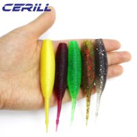 【YF】☋  Cerill 5 Floating Soft Fishing Lures 9 cm g Silicone Needle Tail Worm Bait Wobblers Shrimp Artificial Pike Bass Tackle