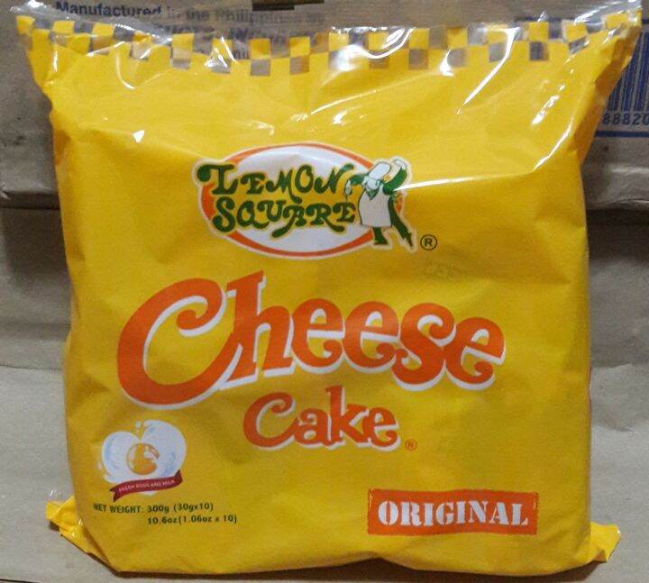 Lemon Square Cheese Cake Original 30g X 10 Packs Lazada Ph 0651