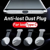 6Pcs Anti lost Dust Plug Suit for Apple iPhone 14 13 12 Charging Port Protector for Huawei Type C Silicone Dustplugs Cover