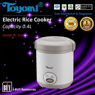 TOYOMI 0.3L Micro-com Mini Rice Cooker RC 919