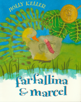 Farfallina &amp; Marcel caterpillar and wild goose transposition thinking EQ education friendship growth children English Picture Book Classic enlightenment award winning picture book English original imported book